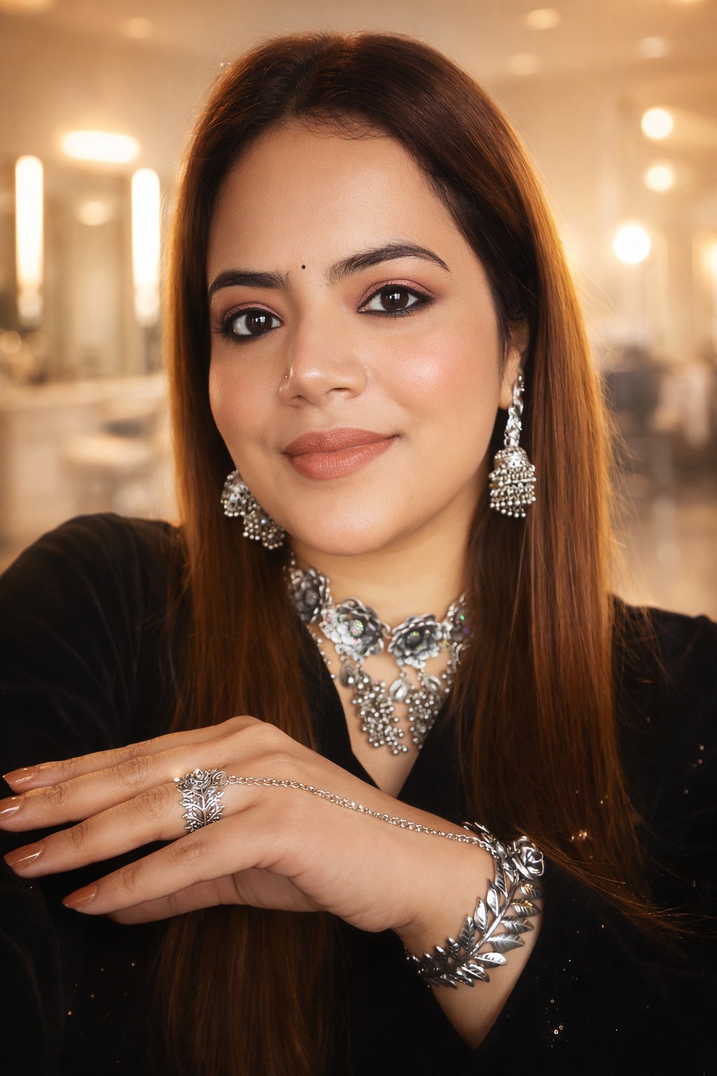 Gurbina, the senior licensed hairstylist behind Hair by Gurbina